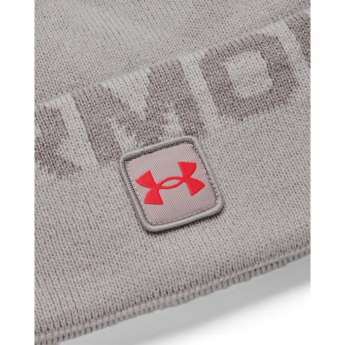 Under Armour UA Halftime Fleece Pom Golf Beanie Hat 2 Under Armour UA Halftime Fleece Pom Golf Beanie Hat - Image 2
