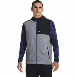 Under Armour Storm Sweater Fleece Hoodie Vest -Golf Clothing Shop 1373416 035 FC 700x700