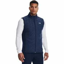 Under Armour ColdGear Reactor Hybrid Golf Vest -Golf Clothing Shop 1376336 408 FC 700x700