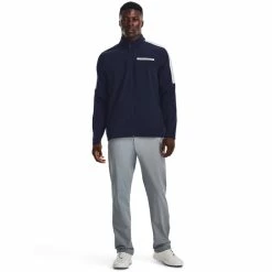 Under Armour Storm Windstrike Full Zip Men's Golf Pullover -Golf Clothing Shop 1377383 410 FSF 700x700