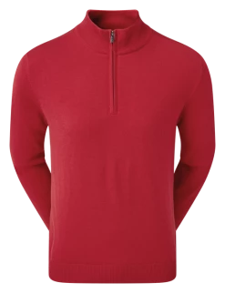 Footjoy Wool Blend 1/2 Zip Lined Pullover 90213