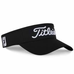 Titleist Tour Performance Visor -Golf Clothing Shop 2021 Tour Performance Visor Black White 02 700x700