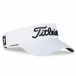 Titleist Tour Performance Visor -Golf Clothing Shop 2021 Tour Performance Visor White Black 02 700x700