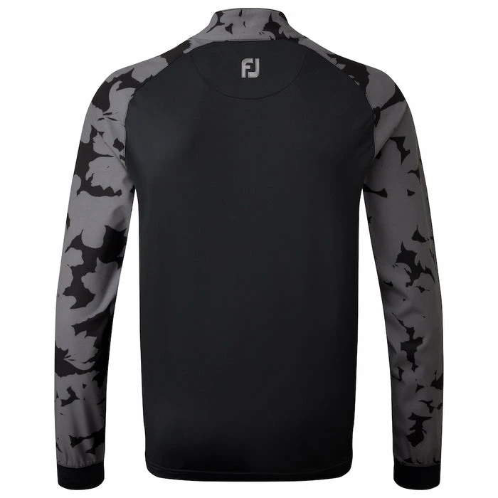 FootJoy Camo Floral Half Zip Golf Pullover 84441 2 FootJoy Camo Floral Half Zip Golf Pullover 84441 - Image 2