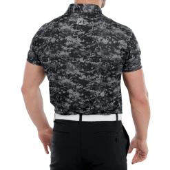 FootJoy Cloud Camo Lisle Men's Golf Polo Shirt 80003 -Golf Clothing Shop FJ 80003 03 700x700