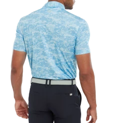 FootJoy Cloud Camo Lisle Men's Golf Polo Shirt 80004 -Golf Clothing Shop FJ 80004 03 700x700