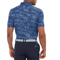 FootJoy Cloud Camo Lisle Men's Golf Polo Shirt 80005 -Golf Clothing Shop FJ 80005 03 700x700
