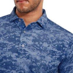FootJoy Cloud Camo Lisle Men's Golf Polo Shirt 80005 -Golf Clothing Shop FJ 80005 05 700x700