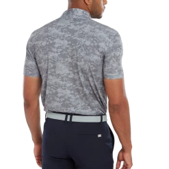 FootJoy Cloud Camo Lisle Men's Golf Polo Shirt 80006 -Golf Clothing Shop FJ 80006 03 700x700