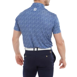 FootJoy Tossed Tulips Lisle Men's Golf Polo Shirt 80021 -Golf Clothing Shop FJ 80021 03 700x700