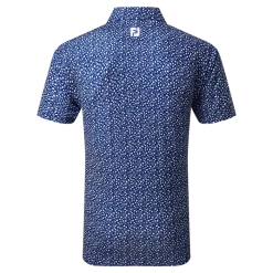 FootJoy Tossed Tulips Lisle Men's Golf Polo Shirt 80021 -Golf Clothing Shop FJ 80021 04 700x700