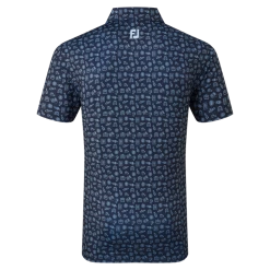 FootJoy Travel Print Lisle Men's Golf Polo Shirt 80047 -Golf Clothing Shop FJ 80047 04 700x700