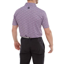 FootJoy Confetti Print Men's Golf Pique Shirt 80087 -Golf Clothing Shop FJ 80087 03 700x700