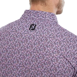 FootJoy Confetti Print Men's Golf Pique Shirt 80087 -Golf Clothing Shop FJ 80087 05 700x700