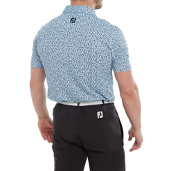 FootJoy Confetti Print Men's Golf Pique Shirt 80088 -Golf Clothing Shop FJ 80088 03 700x700