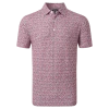 FootJoy Confetti Print Men's Golf Pique Shirt 80089