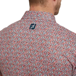 FootJoy Confetti Print Men's Golf Pique Shirt 80089 -Golf Clothing Shop FJ 80089 05 700x700
