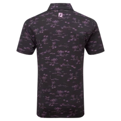 FootJoy Tropic Print Lisle Men's Golf Polo Shirt 80091 8 FootJoy Tropic Print Lisle Men's Golf Polo Shirt 80091 -Golf Clothing Shop FJ 80091 04 700x700