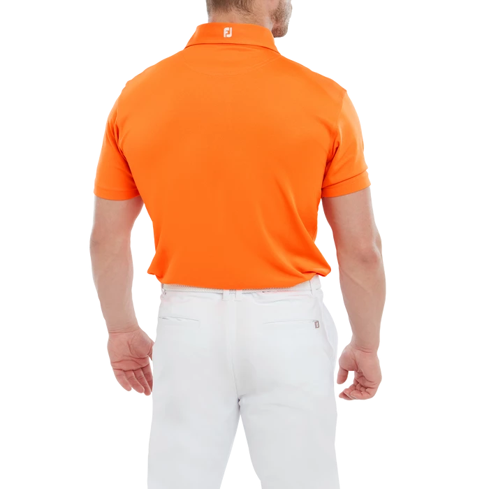 FootJoy Stretch Solid Men's Pique Golf Shirt 80131 3 FootJoy Stretch Solid Men's Pique Golf Shirt 80131 - Image 3