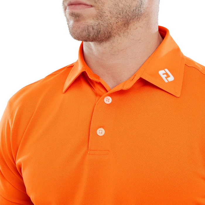 FootJoy Stretch Solid Men's Pique Golf Shirt 80131 5 FootJoy Stretch Solid Men's Pique Golf Shirt 80131 - Image 5