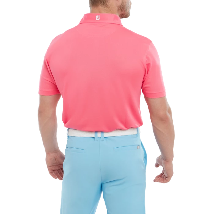 FootJoy Stretch Solid Men's Pique Golf Shirt 80133 3 FootJoy Stretch Solid Men's Pique Golf Shirt 80133 - Image 3
