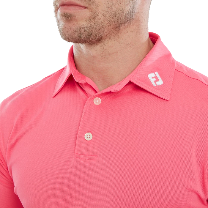 FootJoy Stretch Solid Men's Pique Golf Shirt 80133 5 FootJoy Stretch Solid Men's Pique Golf Shirt 80133 - Image 5