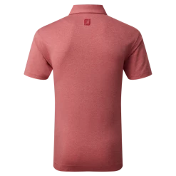 FootJoy Heather Self Collar Men's Golf Polo Shirt 80138 -Golf Clothing Shop FJ 80138 04 700x700