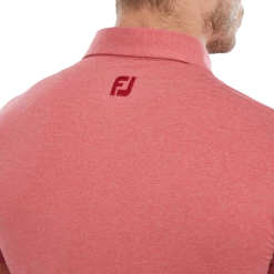 FootJoy Heather Self Collar Men's Golf Polo Shirt 80138 -Golf Clothing Shop FJ 80138 05 700x700