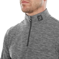 FootJoy Space Dye Brushed Back Chill-Out Men's Pullover 80147 -Golf Clothing Shop FJ 80147 05 700x700