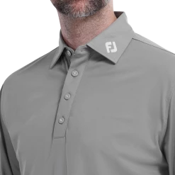 FootJoy Long Sleeve Thermocool Self Collar Golf Shirt 87986 8 FootJoy Long Sleeve Thermocool Self Collar Golf Shirt 87986 -Golf Clothing Shop FJ 87986 05 700x700