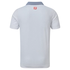 FootJoy Diamond Dot Print Lisle Golf Shirt 88365 9 FootJoy Diamond Dot Print Lisle Golf Shirt 88365 -Golf Clothing Shop FJ 88365 04 700x700