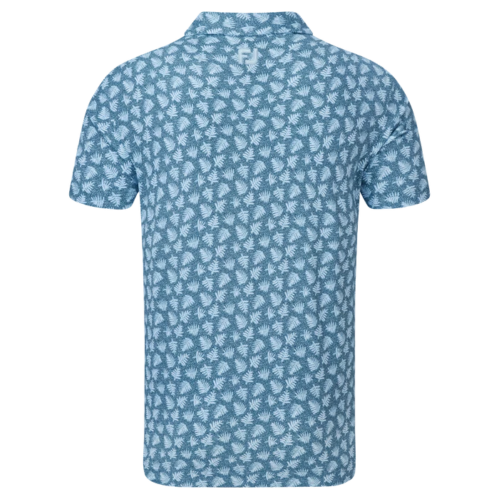 FootJoy Shadow Palm Print Golf Shirt 88375 2 FootJoy Shadow Palm Print Golf Shirt 88375 - Image 2