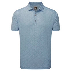 FootJoy Mini Floral Lisle Golf Shirt 88783