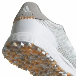 Adidas S2G Spikeless Golf Shoes -Golf Clothing Shop FW6314 FTW photo detail 2 white 700x700