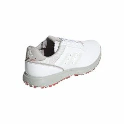 Adidas S2G Spikeless Leather Golf Shoes 8 Adidas S2G Spikeless Leather Golf Shoes -Golf Clothing Shop FX4333 FTW photo back lateral top white 700x700