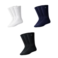 Footjoy ComfortSof Crew 3 Pair Pack (3 Colours)