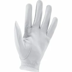 Adidas Ultimate Leather Glove 5 Adidas Ultimate Leather Glove -Golf Clothing Shop GK2957 HDW virtual back white 700x700