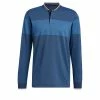Adidas PrimeKnit Long Sleeve Polo Golf Shirt
