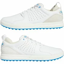 Adidas Flopshot Spikeless Golf Shoes -Golf Clothing Shop GV9668 FTW photo mirrored pair white 700x700