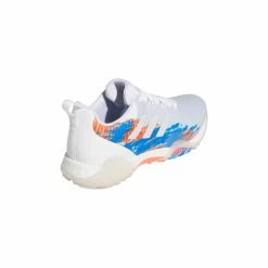 Adidas CodeChaos Golf Shoes -Golf Clothing Shop GW5340 FTW photo back lateral top white 700x700
