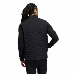 Adidas Frostguard Full-Zip Padded Vest 9 Adidas Frostguard Full-Zip Padded Vest -Golf Clothing Shop H50988 APP on model back white 700x700