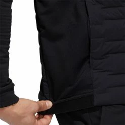 Adidas Frostguard Full-Zip Padded Vest 8 Adidas Frostguard Full-Zip Padded Vest -Golf Clothing Shop H50988 APP on model detail 2 white 700x700