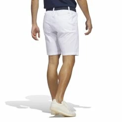Adidas Go-To Men's Golf Shorts -Golf Clothing Shop HR7929 4 APPAREL OnModel BackView white 700x700