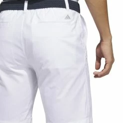 Adidas Go-To Men's Golf Shorts -Golf Clothing Shop HR7929 8 APPAREL OnModel DetailView2 white 700x700