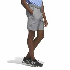 Adidas Ultimate365 Men's Golf Shorts -Golf Clothing Shop HR7939 5 APPAREL OnModel WalkingView white 700x700